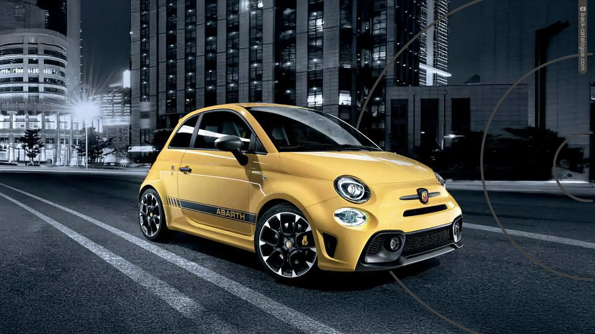 2017-abarth-595-yellow-city-car-back-catalogue