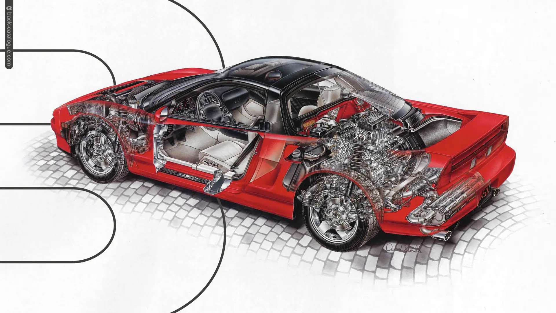 1991-acura-nsx-illustration-car-back-catalogue