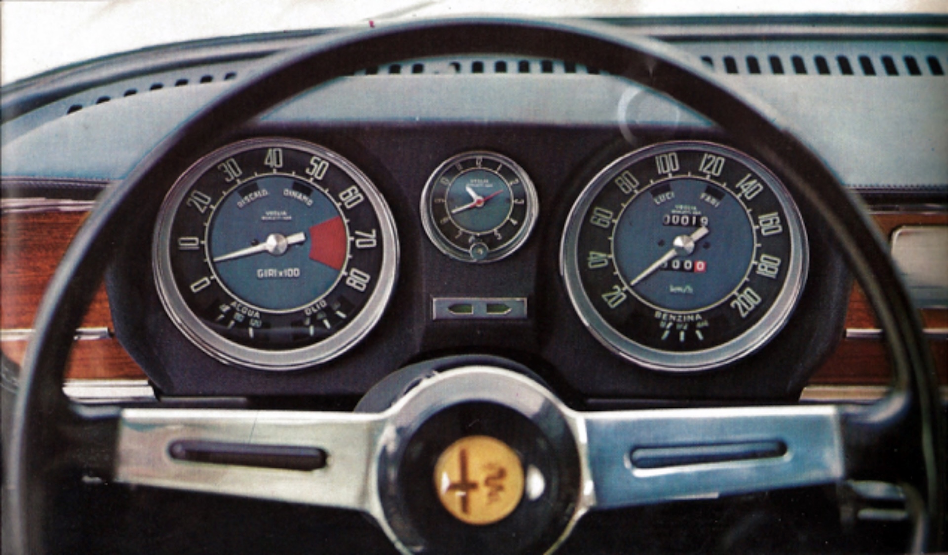 1966 Alfa Romeo Giulia Super Dashboard