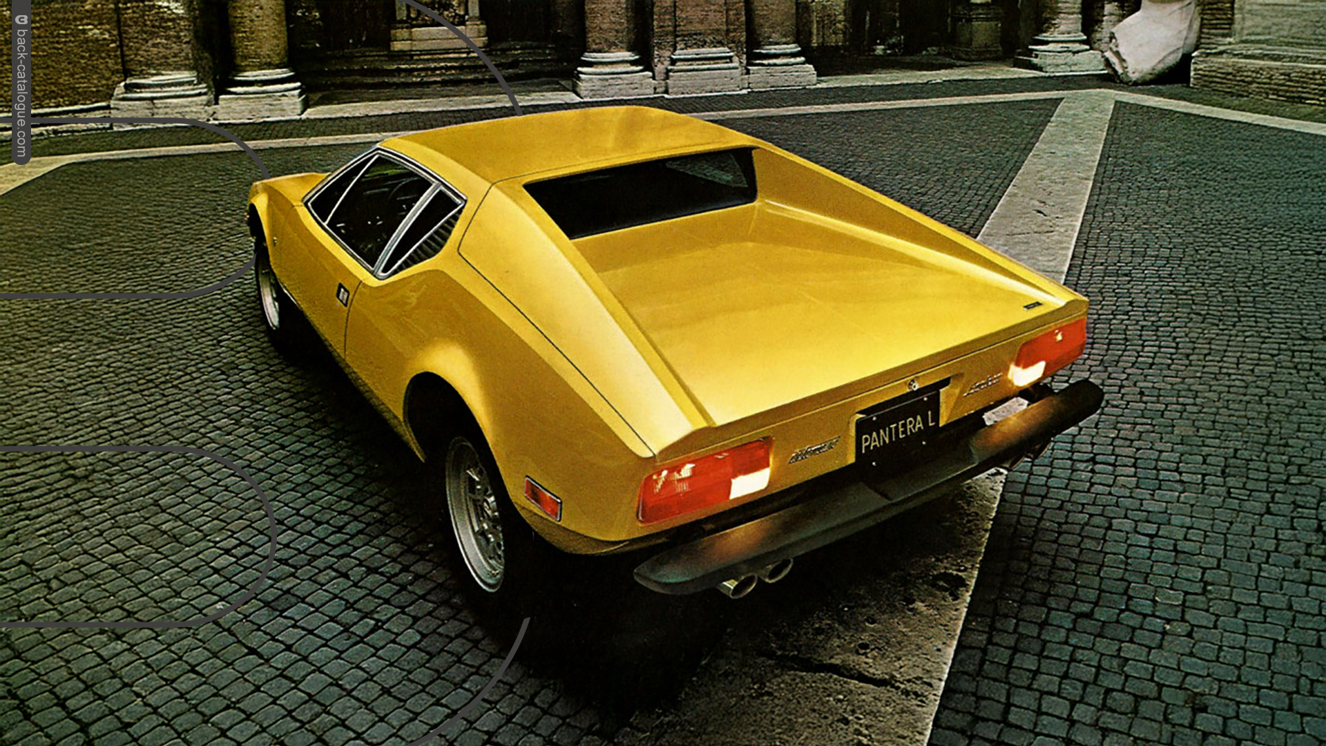 1973-de-tomaso-pantera-l-yellow-rear-car-back-catalogue