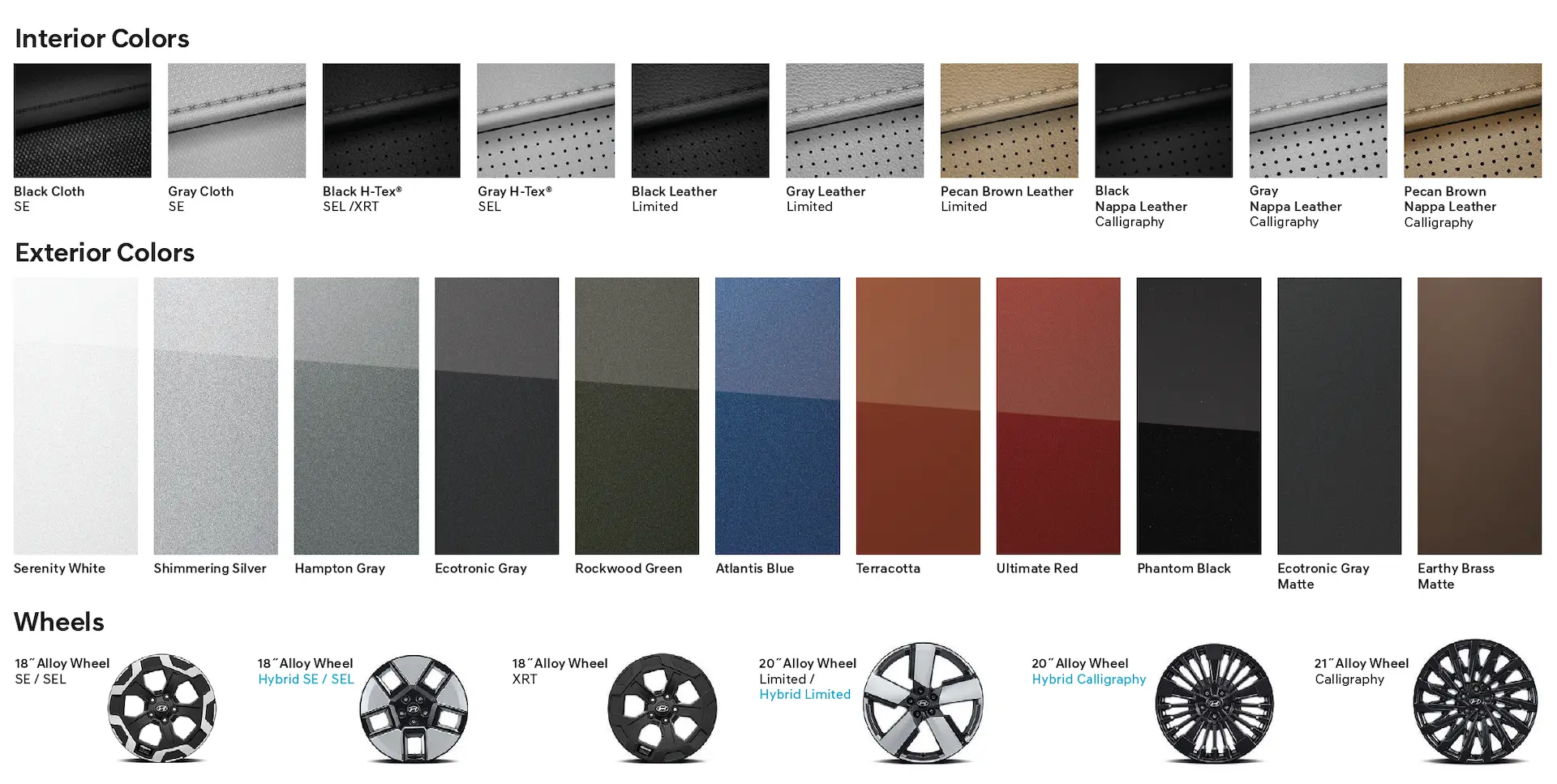 2026-hyundai-santa-fe-trims-colours-wheels-car-back-catalogue