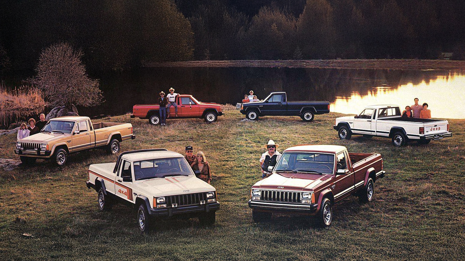 1986-jeep-comanche-original-brochure-range-car-back-catalogue-1