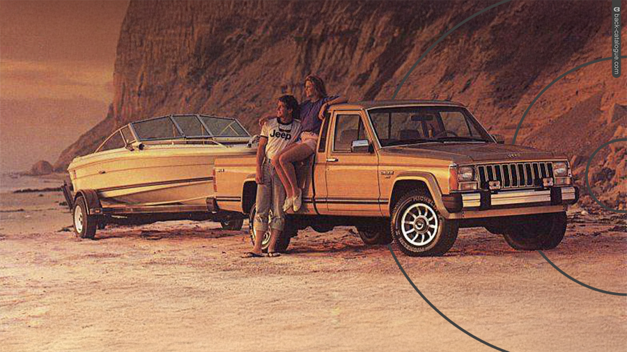 1986-jeep-comanche-towing-original-brochure-car-back-catalogue-1