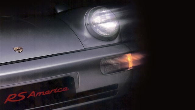 1993 Porsche 911 RSA