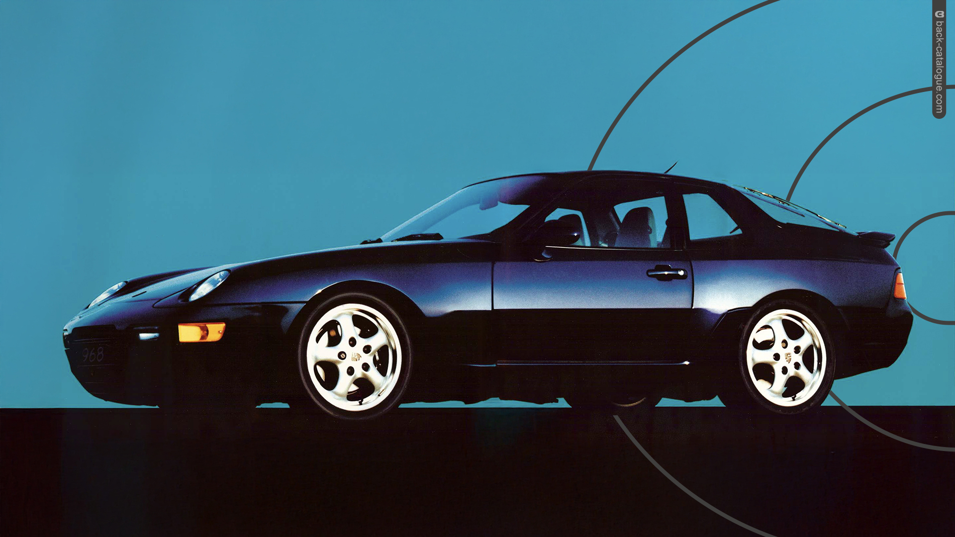 1993 Porsche 968 Coupe Black