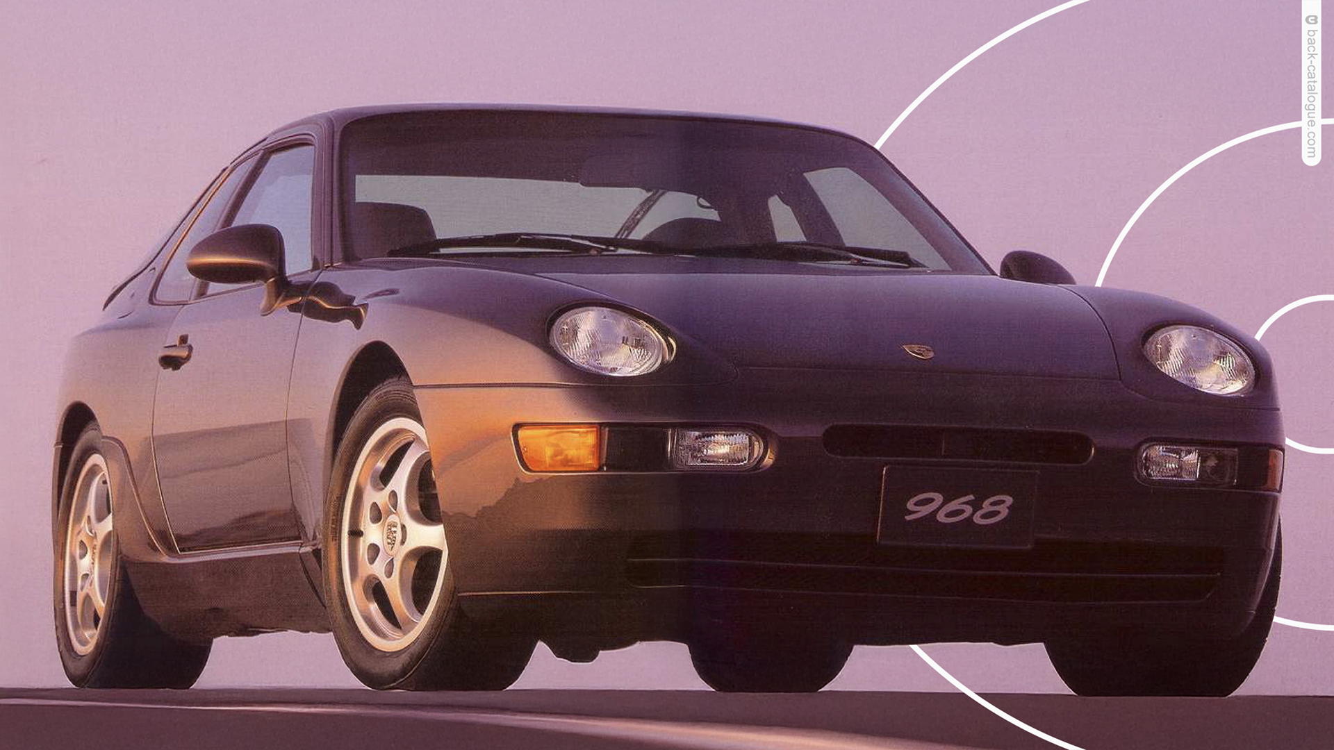 Porsche 968 Coupe Black