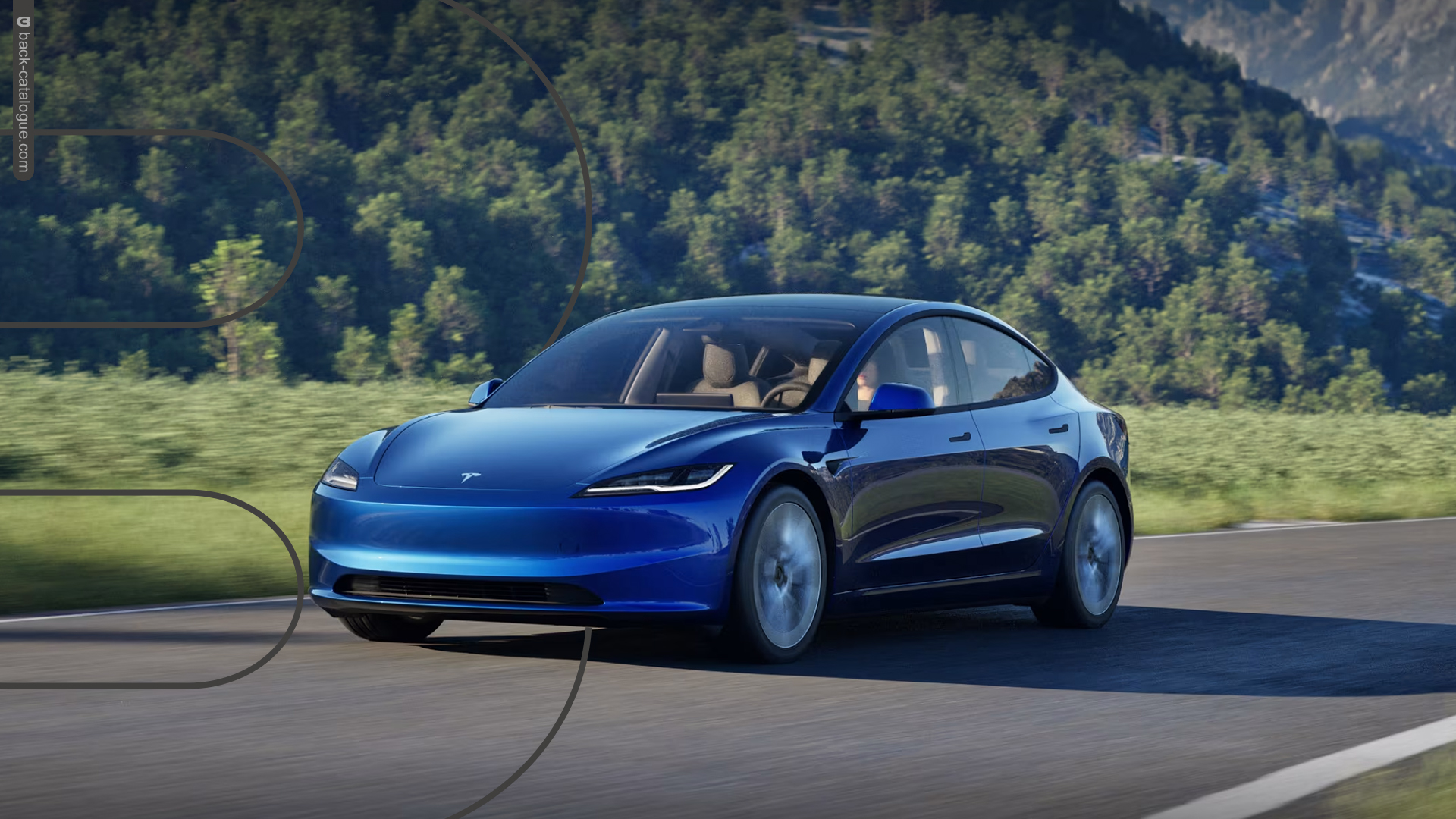 2025-tesla-model-3-blue-road-car-back-catalogue