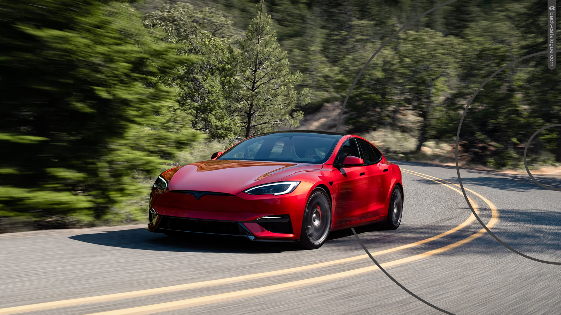 2025-tesla-model-s-red-road-car-back-catalogue