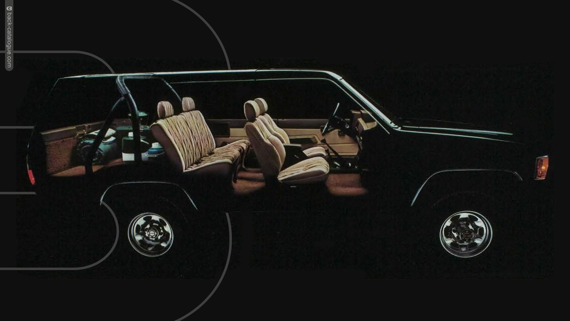 1985 Toyota 4Runner Interior