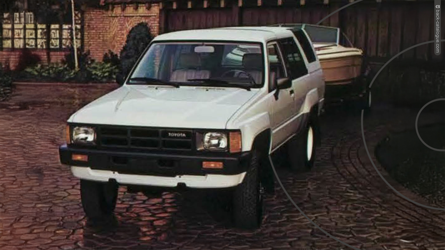 1985 Toyota 4Runner White