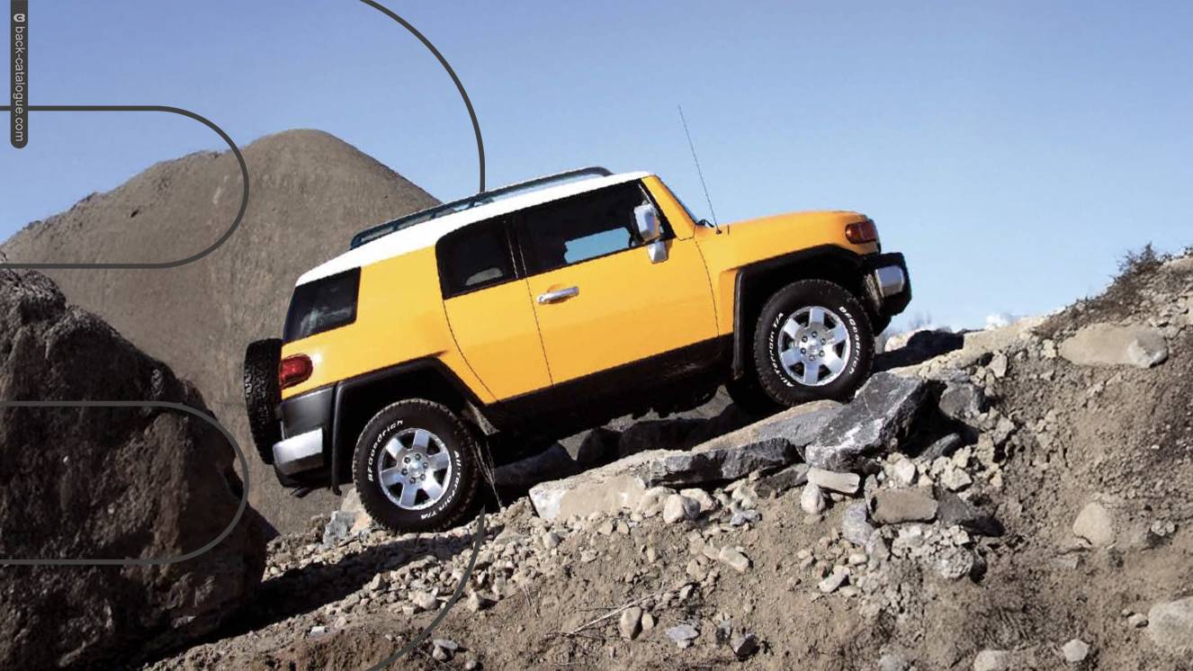 2010 Toyota FJ Cruiser Yellow